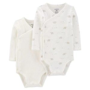NWT Carter's Elephant Onesies